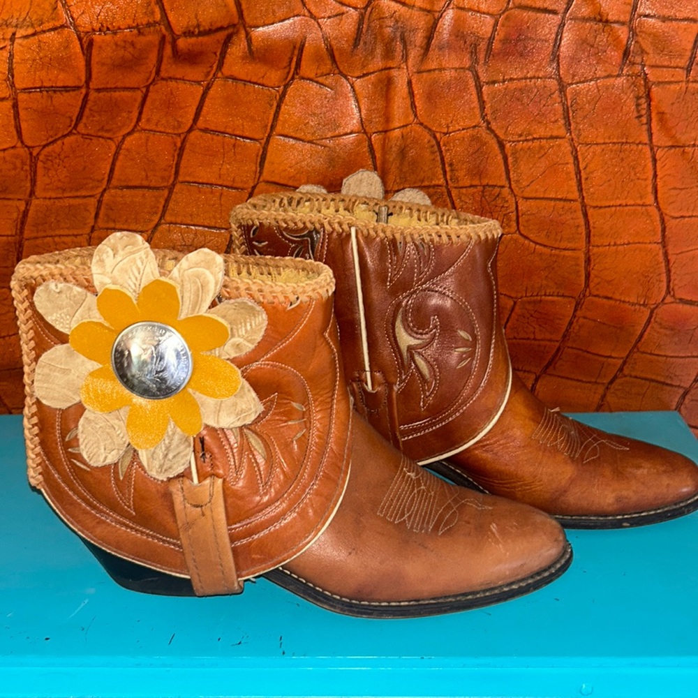 Western vintage booties